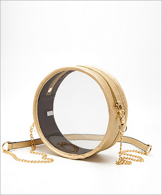 Monkee's Jewelry And ACC Round Clear Crossbody / Multiple Colors
