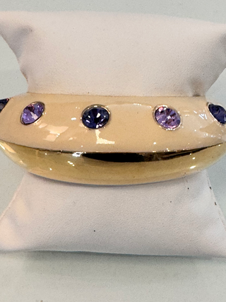 Saturn Hinged Bracelet