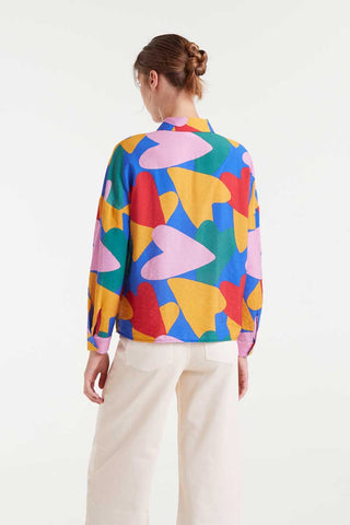 Compania Fantastica Multi Color Blouse