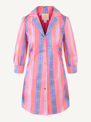 Emily McCarthy Felicity Dress / Geo Stripe