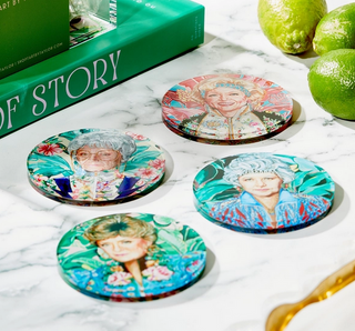 Tart Golden Gals (Set of 4) Coasters