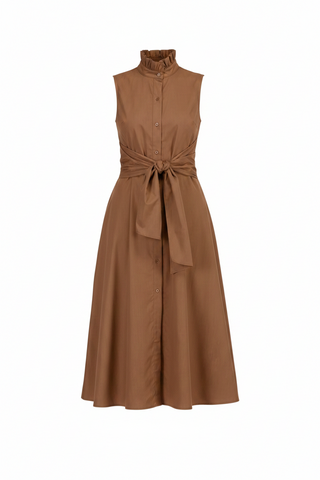 Jade Brown Maxi Dress
