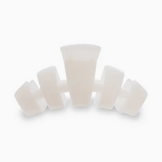 Teleties Classic Hair Clip | Medium | Coconut White - Coconut White