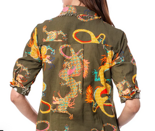 Dizzy Lizzie Montauk Dress in Chocolate