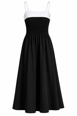 Elan Black Midi Dress