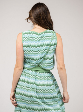 Beau & Ro  Beach Tank in Wave Green