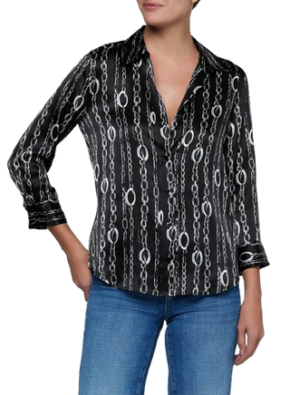 L'Agence Dani 3/4 Sleeve Blouse