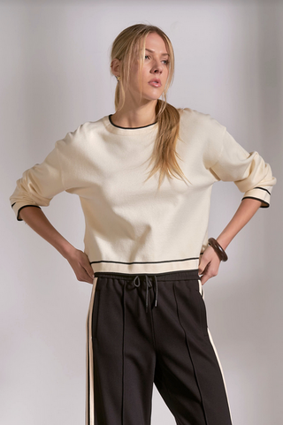 Elan Contrast Sweater