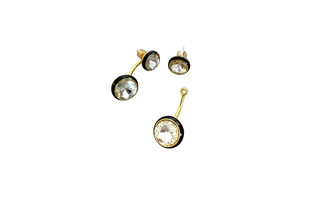 Smith & Co. Maison Wrap Black Earring
