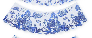 Two's Company Chinosiere Set of 2 Paper Shade Covers