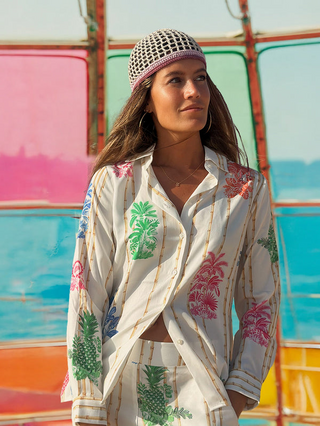 Vilagallo Bamboo Tropical Shirt