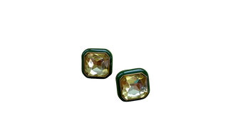 Smith & Co. Lumiere Stud Olive Earring