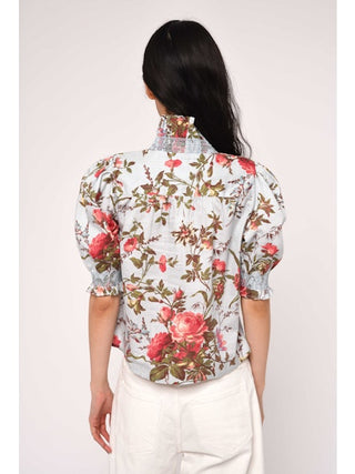 Love The Label Zuri Top in Battersea Floral