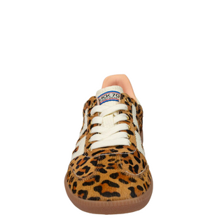 Back 70 Cloud in Leopard Camel White Sneakers