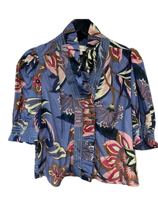 Love The Label Zuri Top in Waltz Of Flowers Print