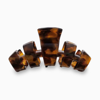 Teleties Classic Hair Clip | Medium | Tortoise - Tortoise