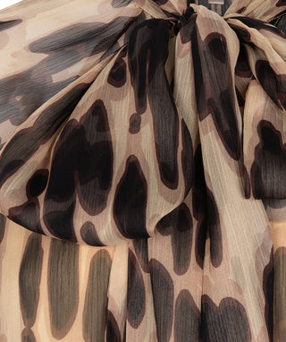 Esqualo Leopard Print Blouse