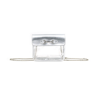 BCH Clear Handbag / Silver