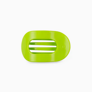 Teleties Flat Round Hair Clip | Small | Summer Brights
