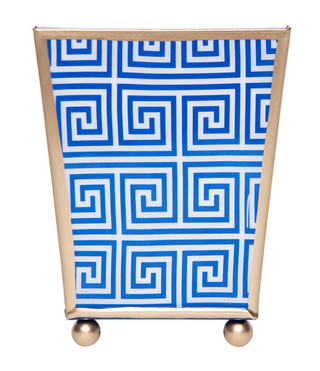 JAYES ATHENS AMELIA ENAMELED SQUARE CACHPOT
