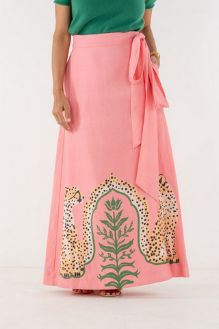 Emily McCarthy Audrey Skirt in Cabana Cat