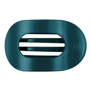 Teleties Teal with It Large Flat Round Hair Clip