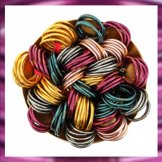 BuDhaGirl ALL WEATHER BANGLES (SET OF 6)