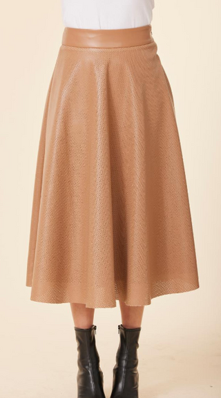 Dolce Cabo Perforated Skirt