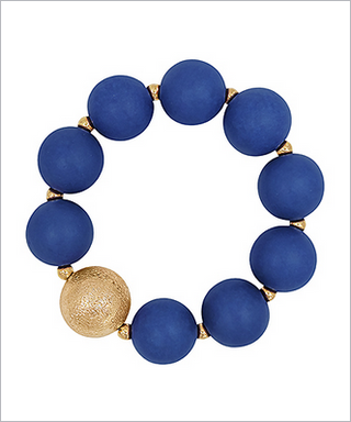 Monkee's Jewelry And Acc Satin Ball Accent Beads Bracelet / 3 Color Options