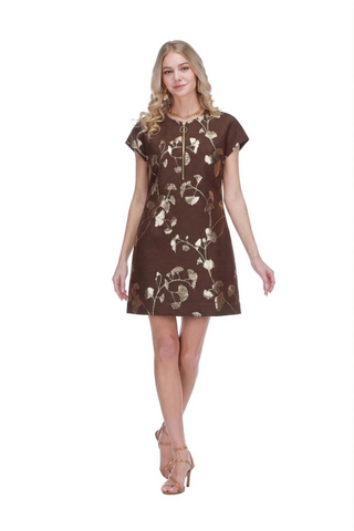 Jade Autumn Gold Dress