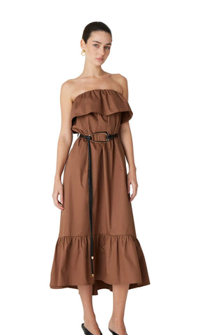 JS71 Charlee Dress in Mocha