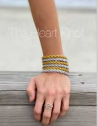 Heart Knot Petite Stacker