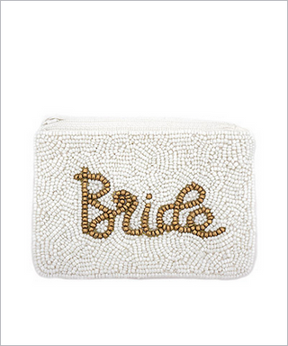 MC Bride Beaded Coin Pouch