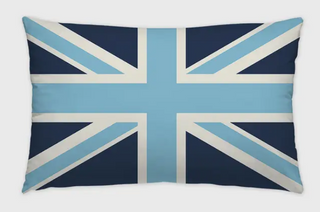 CLAIREBELLA UNION JACK LUMBAR PILLOW