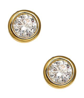 Lisi Lerch Inc. Bamboo Baby Bezel Stud