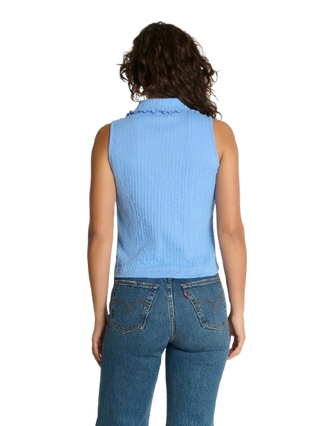 Nation Los Angeles Rae Collared Tank