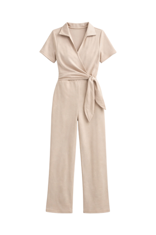 Spanx Airessentials® Collared Tie-waist Jumpsuit
