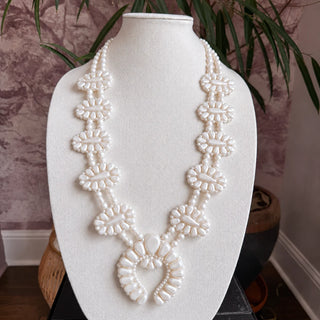 Rahya Jewelry Golden Hour Necklace in Pearl