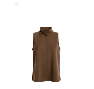 Karlie Scuba Top in Chocolate
