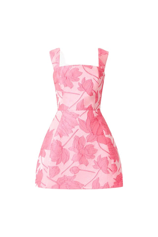 Elliatt Dionne Tulip Mini Dress In Pink