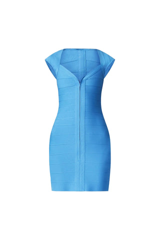 Elliatt Elena Mini Dress in Blue