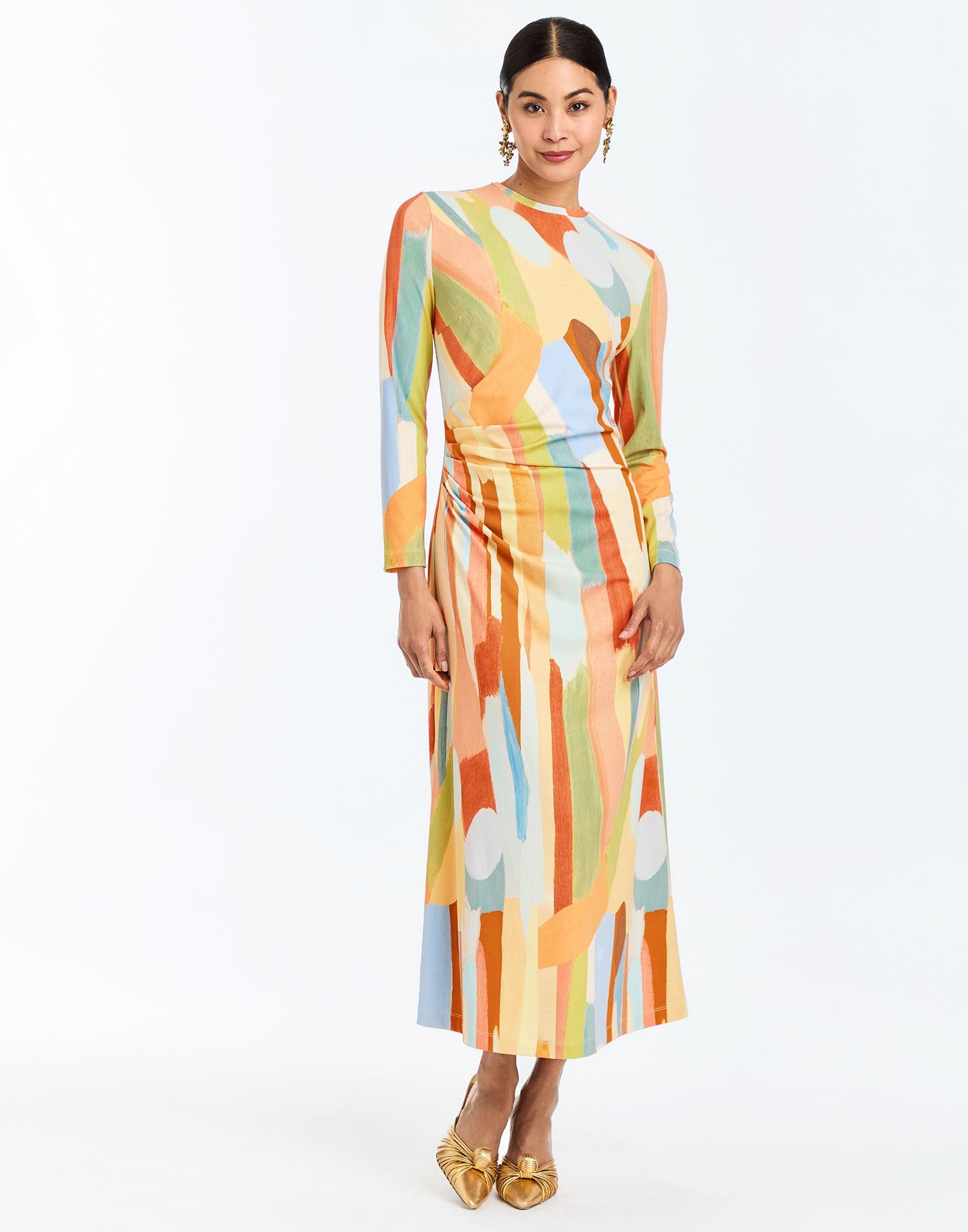 Mestiza Gabriella Midi Dress L / Fresco Tides Mestiza Gabriella Midi Dress L / Fresco Tides