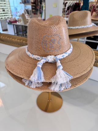 Tipsy Threads Natural Palm Gameday Hats / Multiple Options