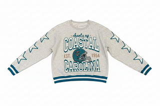 Stewart Simmons The Hometeam Heathered Crewneck | Coastal Carolina