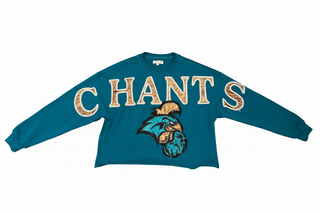 Stewart Simmons The Stadium Sequin Crewneck | Coastal Carolina