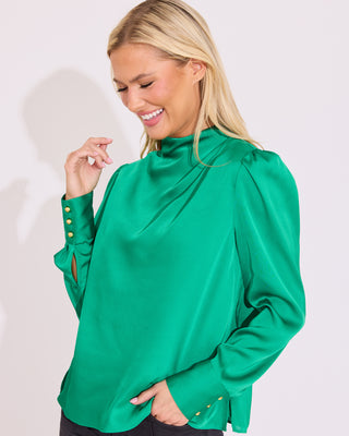 Alden Adair Scarlett Top in Malachite