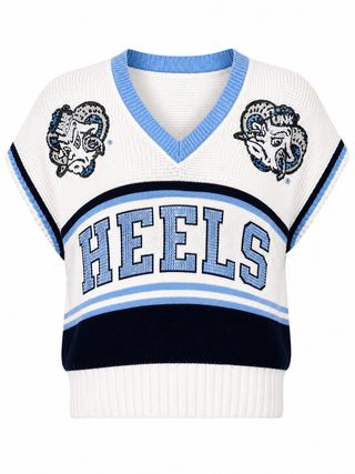 Queen Of Sparkles Licensed UNC Double Mascot Sweater V Neck Tank