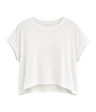 Free People My Time Tee In White