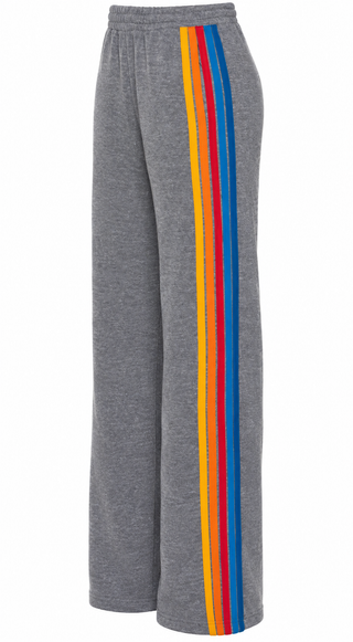 Aviator Nation 5 Stripe - Wide Leg Sweatpant