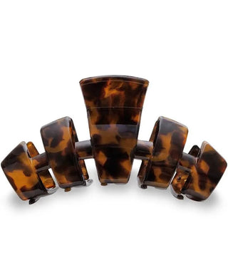 Teleties Classic Hair Clip | Large | Tortoise